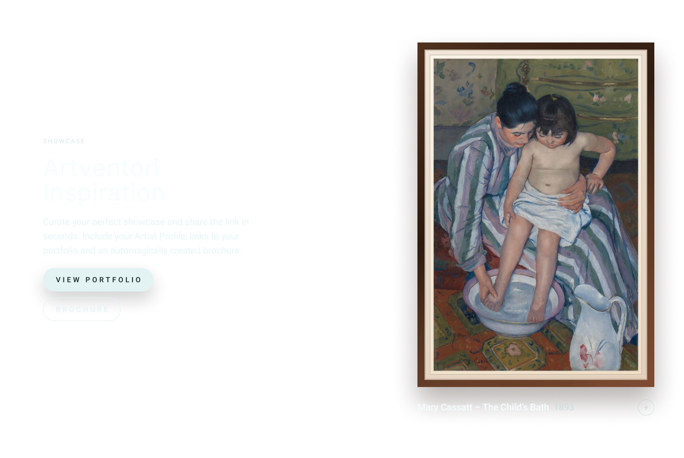 Artventori showcase side-scroll panel 1
